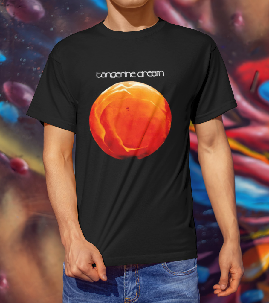Tangerine Dream 1990 Concert Tour Tangerine Sphere T-Shirt