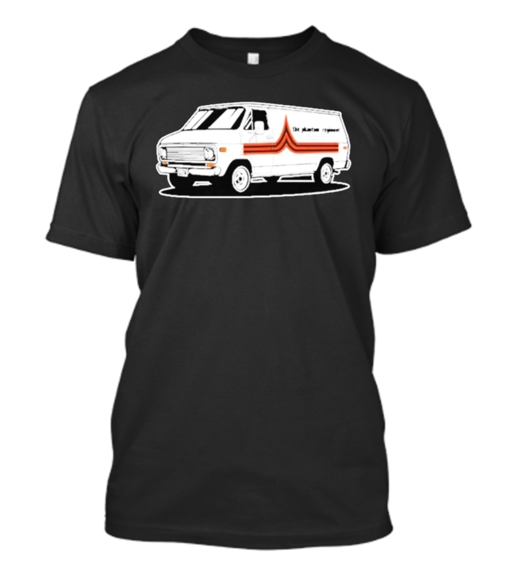 The Phantom Regiment Van Vintage White And Orange T-Shirt