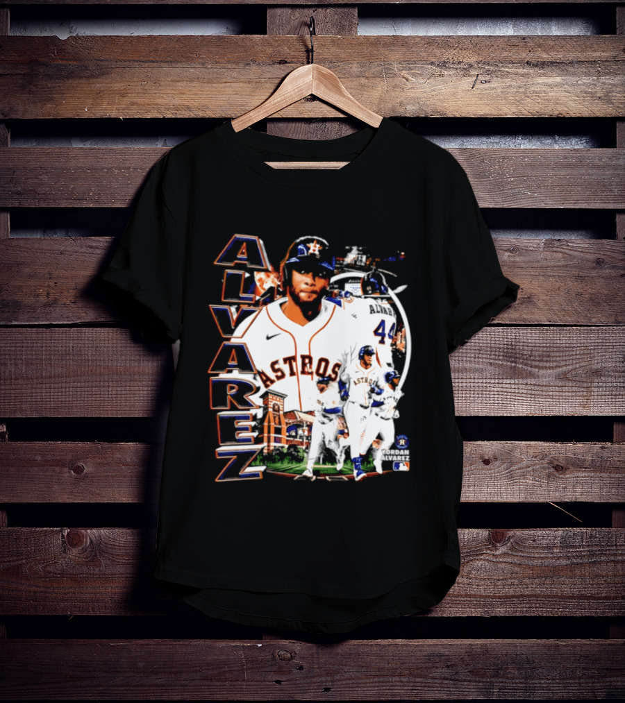 Yordan Alvarez Astros Baseball Number 44 Collage T-Shirt