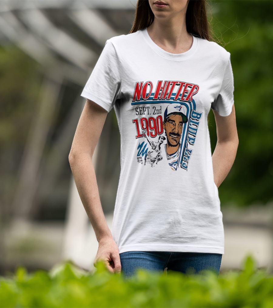 Toronto Blue Jays No Hitter Dave Stieb Sept 2nd 1990 T-Shirt