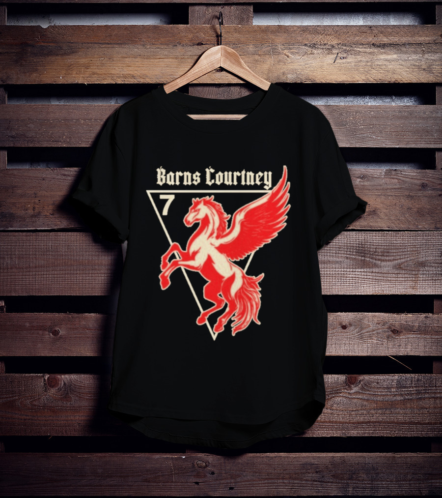 Barns Courtney Pegasus 7 Retro Triangular Pegasus T-Shirt