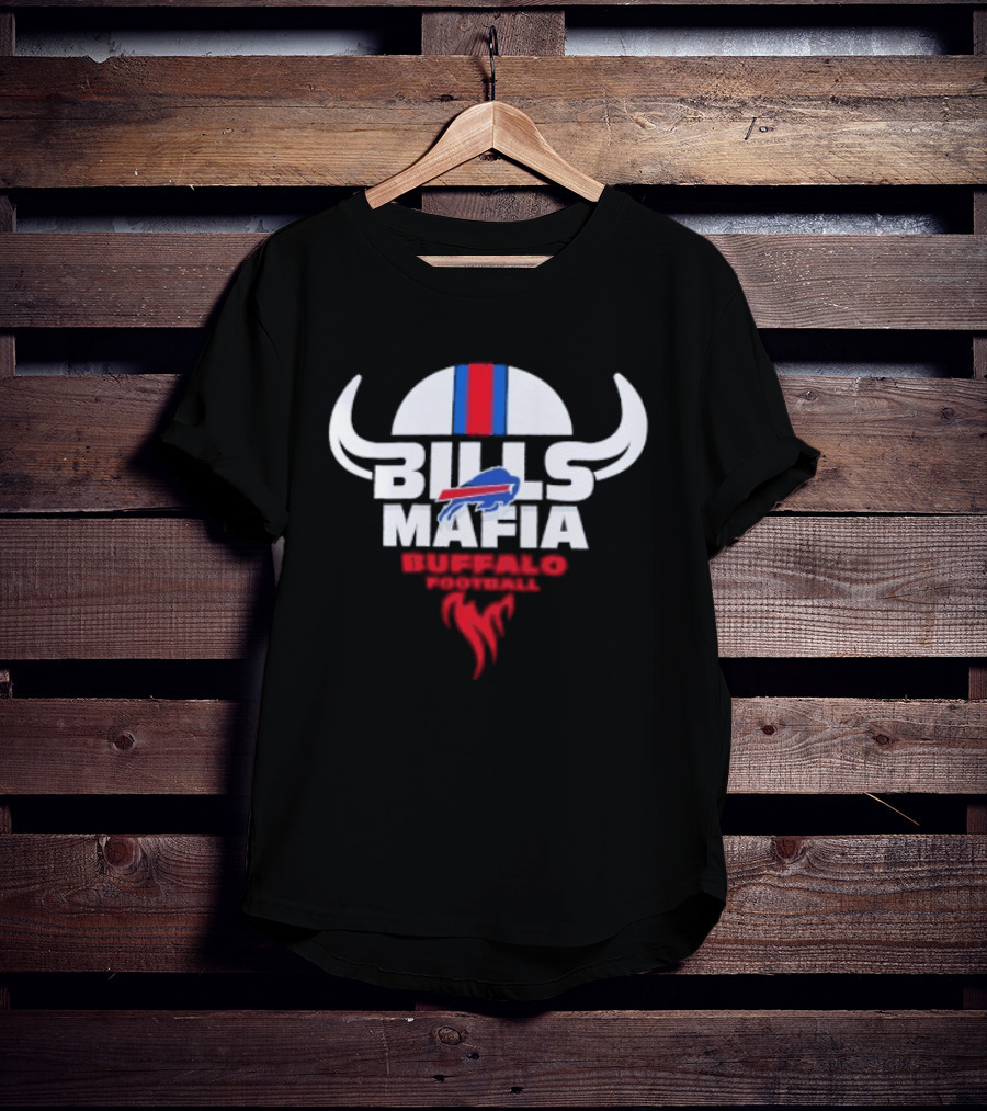 Bills Mafia Buffalo Football Team Fandom Supporter T-Shirt