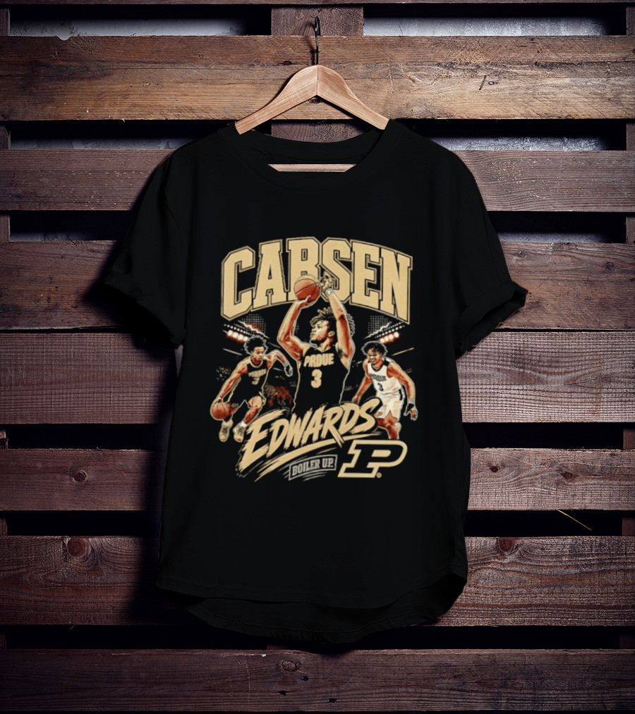 Carsen Edwards Boiler Up Purdue Boilermakers Basketball P Team 3 T-Shirt