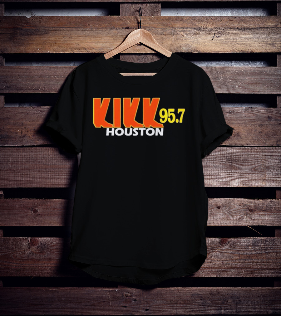 KIKK 95.7 Houston Retro Radio T-Shirt