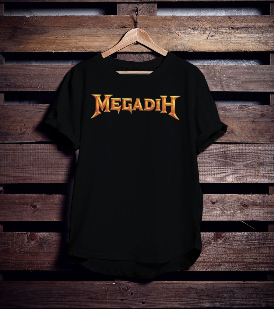 Megadeth Heavy Metal Dave Mustaine Band Megadih T-Shirt