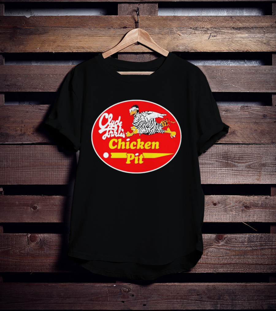Clyde Torkel's Chicken Pit Stroker Ace Racing Theme Retro 1983 T-Shirt