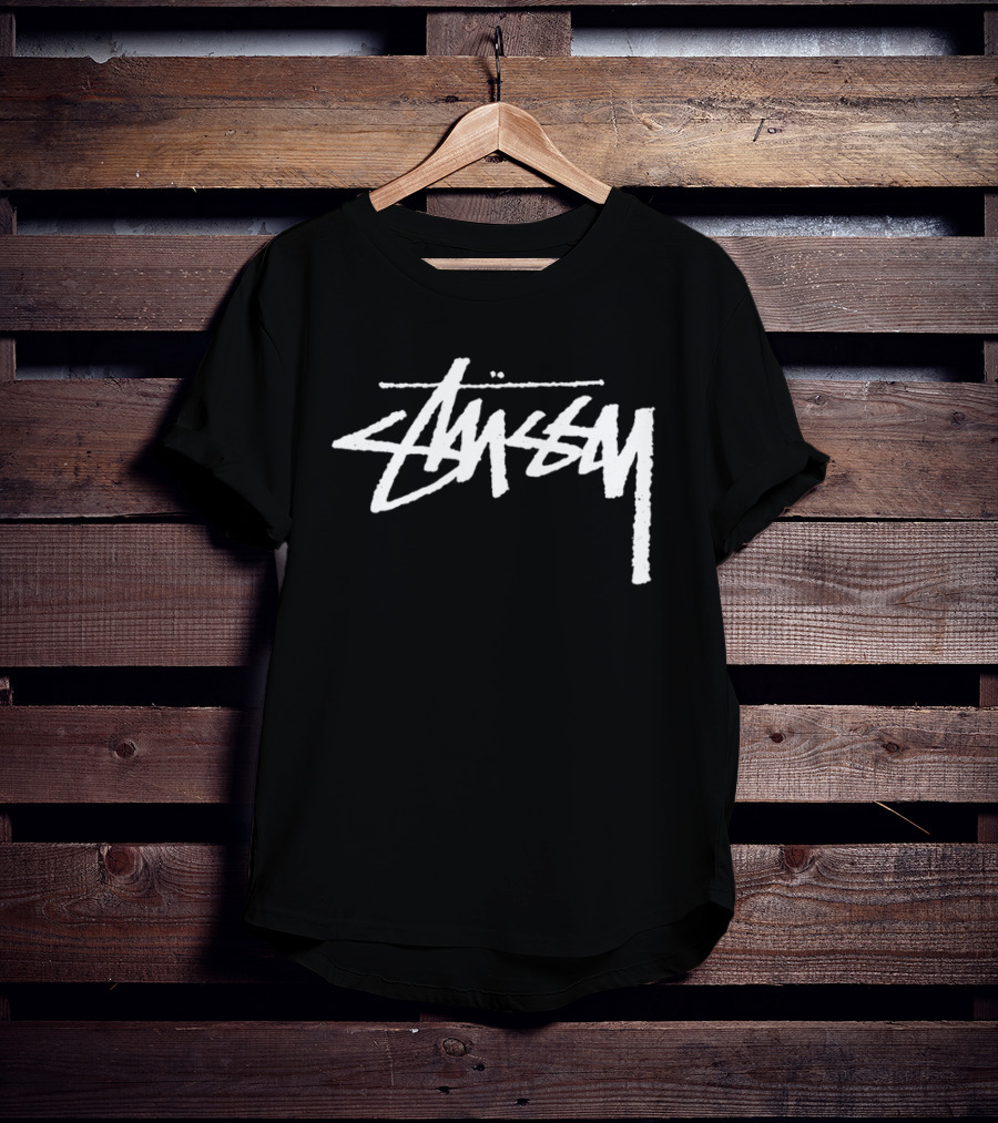 Stussy Yin Yang Pigment Dyed Retro Style Streetwear T-Shirt