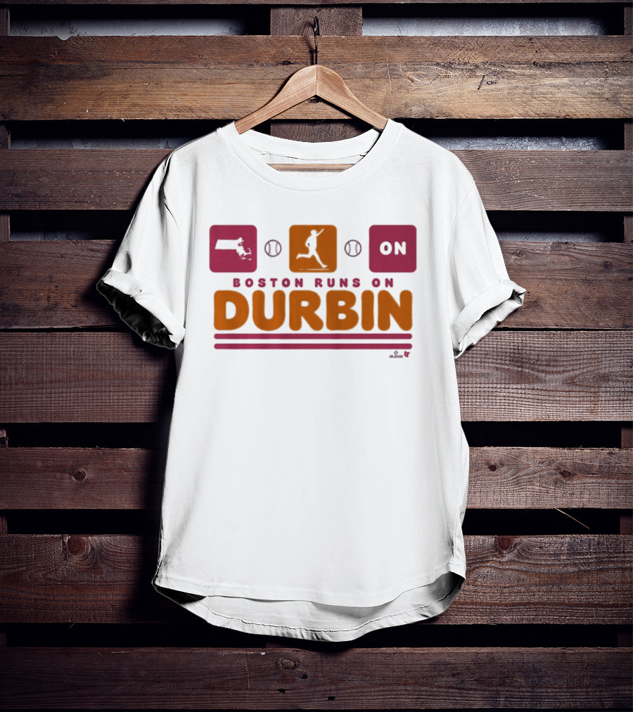 Boston Runs On Durbin Massachusetts Running T-Shirt