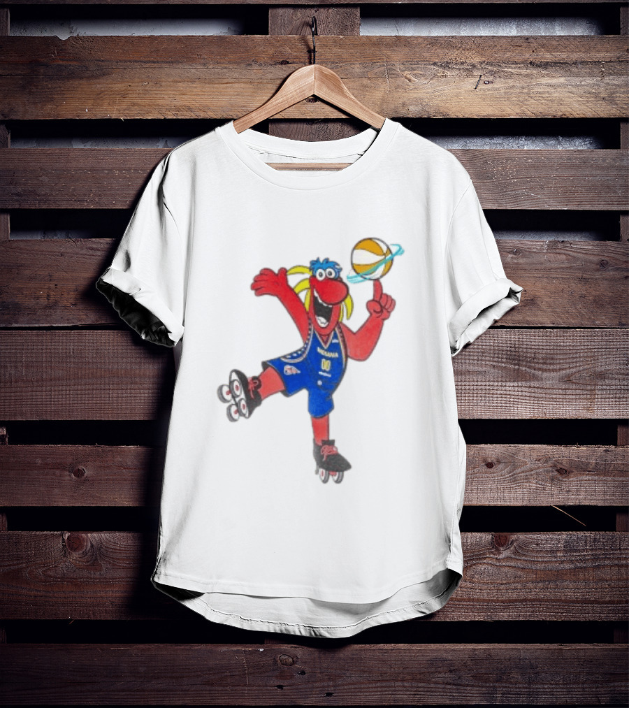 Freddy Fever Indiana 00 WNBA Roller Skating T-Shirt