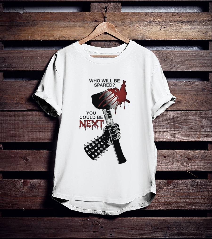 United States Map Axe Who Will Be Spared You Could Be Next T-Shirt