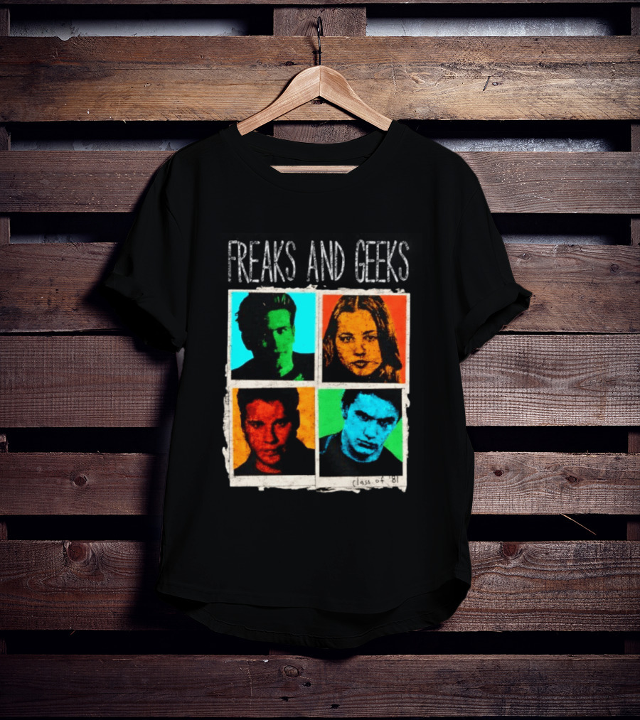 Freaks And Geeks Class Of 81 TV Show Cult Classic Character Portraits T-Shirt
