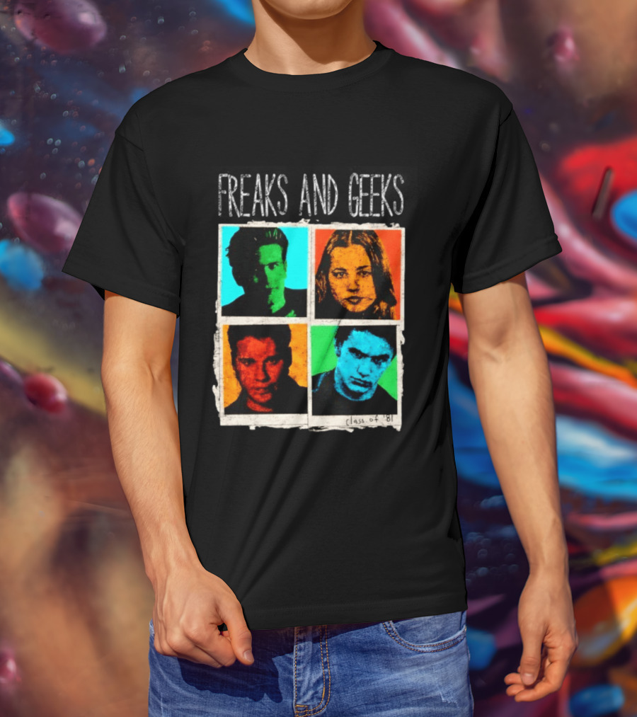 Freaks And Geeks Class Of 81 TV Show Cult Classic Character Portraits T-Shirt