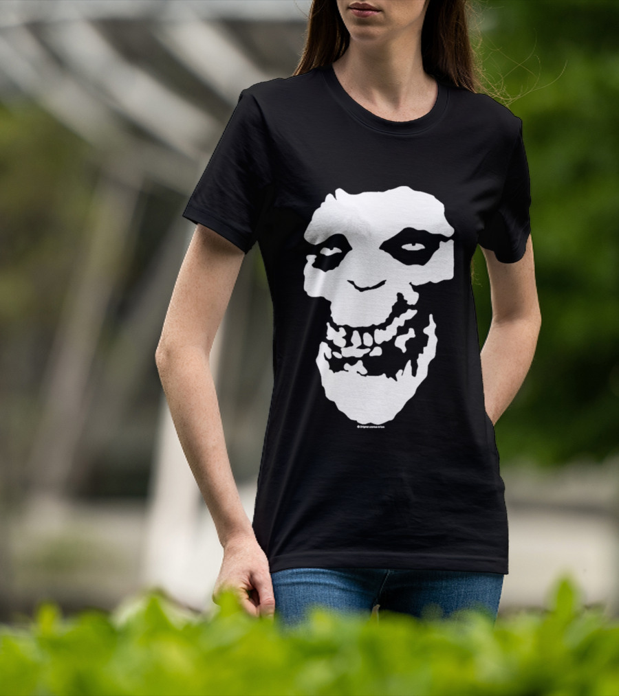 Halftime A Bathing Ape Misfits Fiend Skull T-Shirt