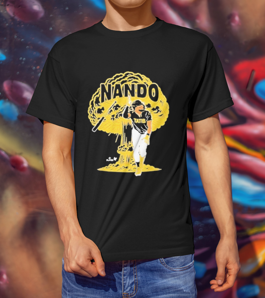Fernando Tatis Jr Nando Baseball Explosion T-Shirt