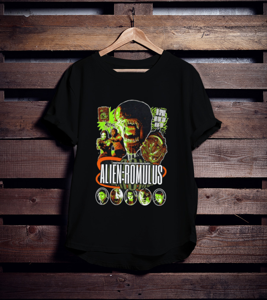 Alien Romulus Horror In Space No One Can Hear You T-Shirt