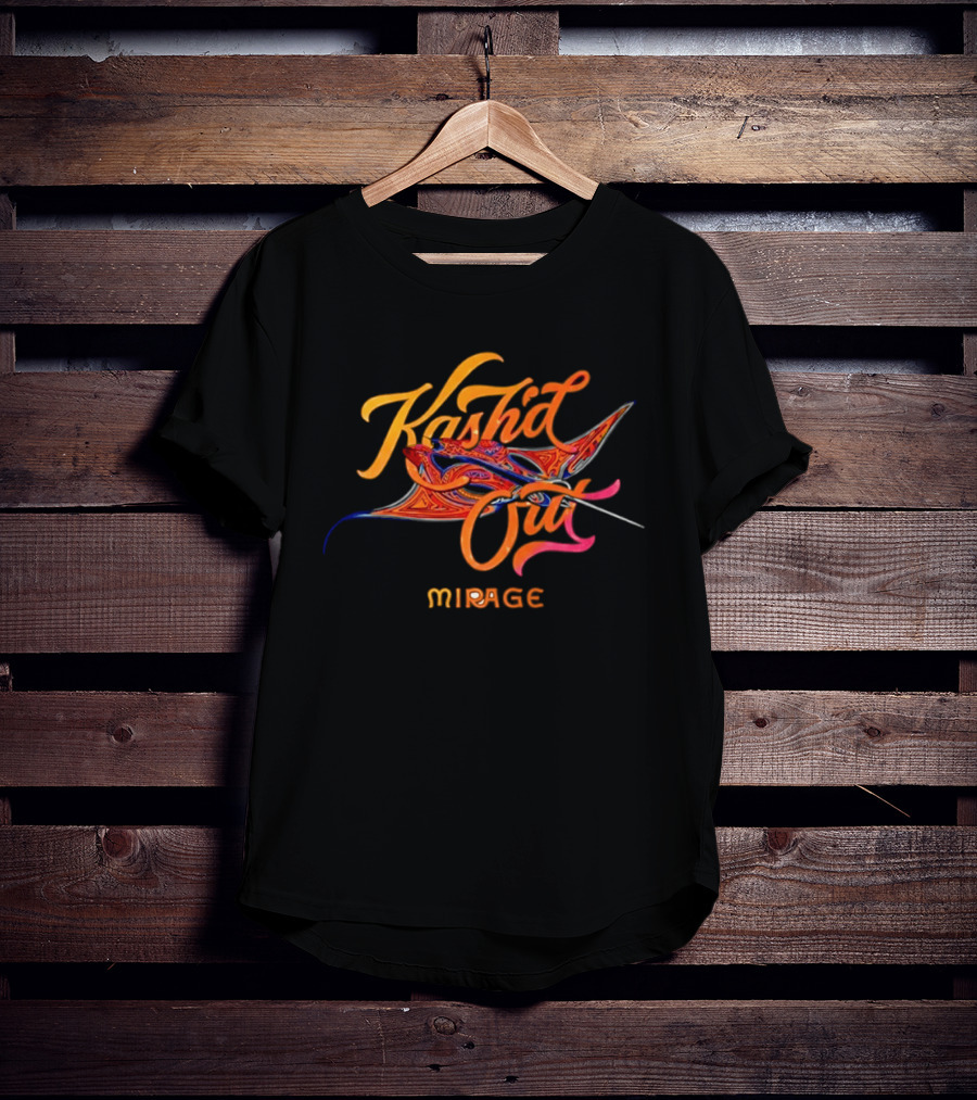 Kash'd Out Mirage Vivid Artistic Album 2026 T-Shirt