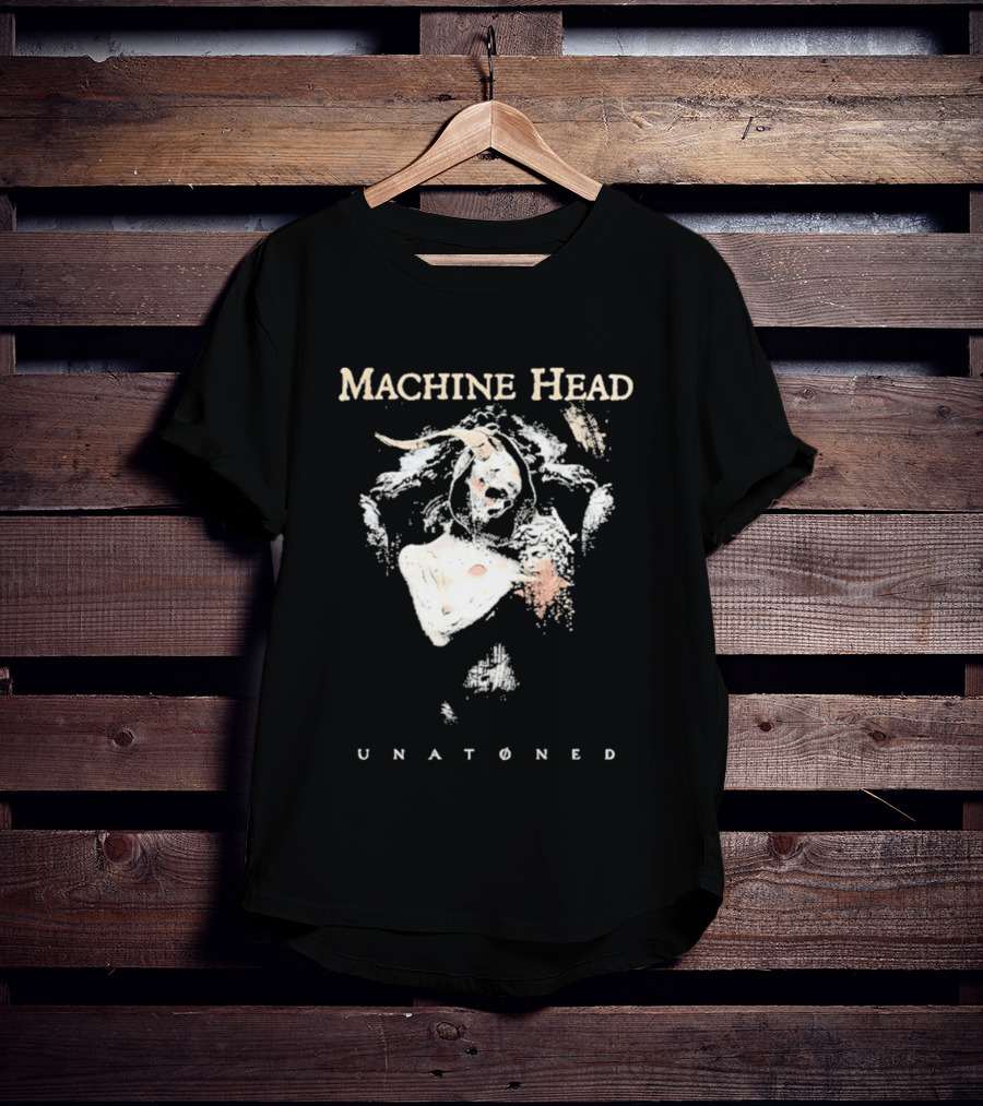 Machine Head Unatøned Abstract Face T-Shirt