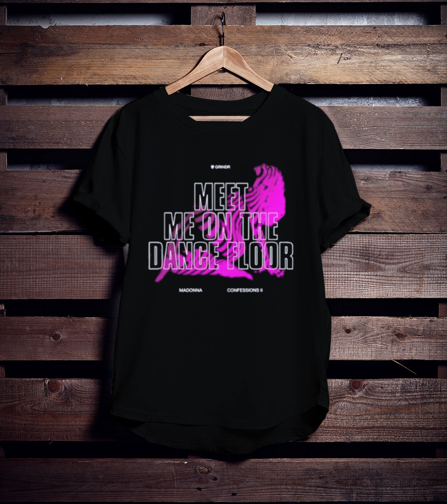 Madonna Meet Me On The Dance Floor Confessions II Grindr T-Shirt
