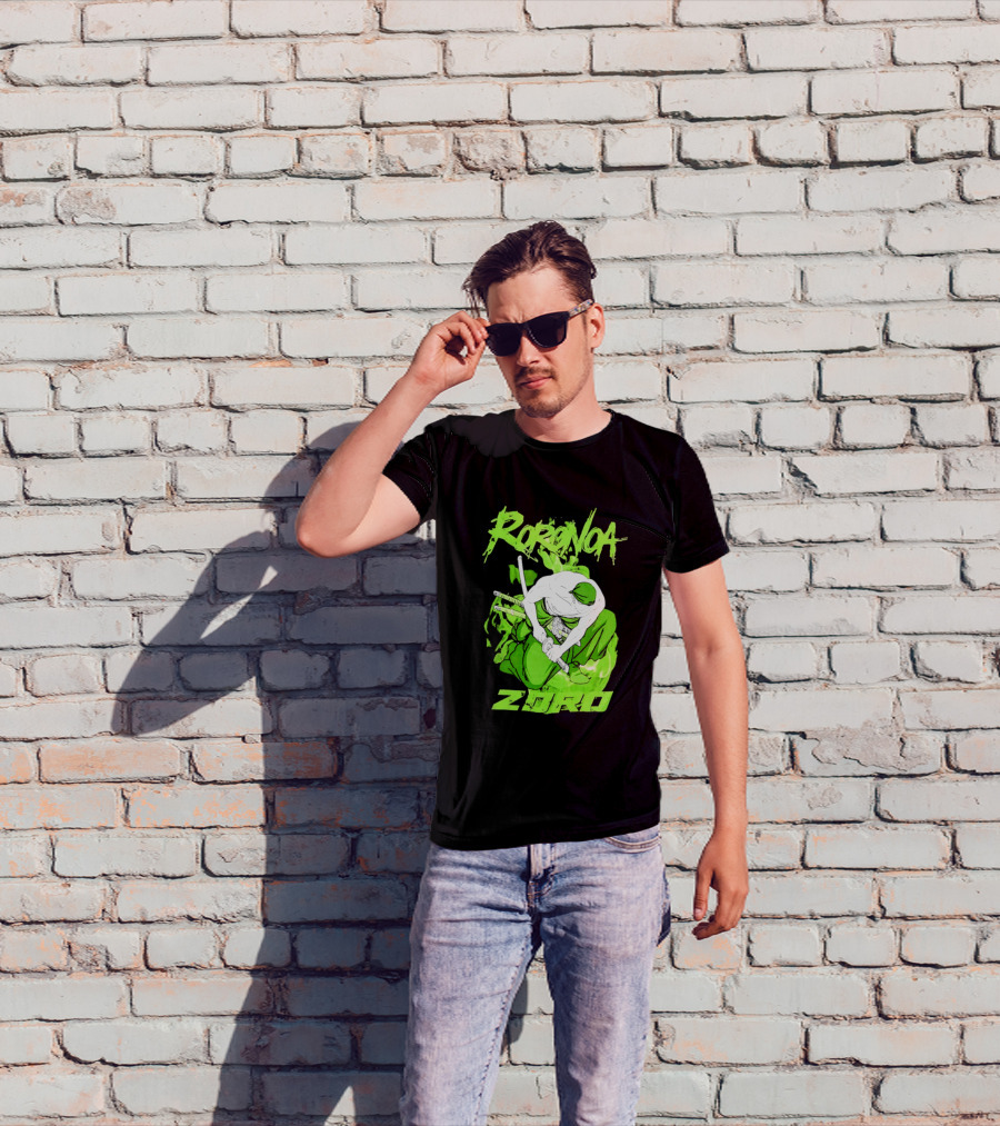 Roronoa Zoro Tonal One Piece Anime T-Shirt