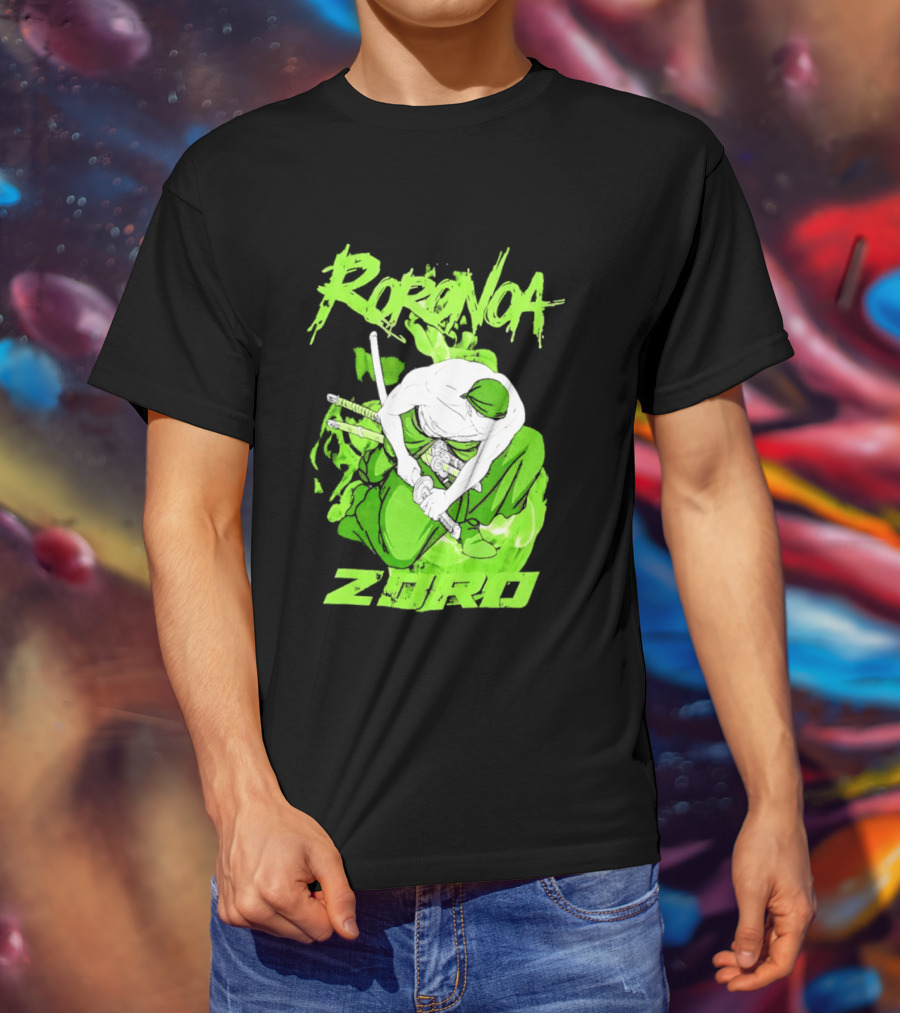 Roronoa Zoro Tonal One Piece Anime T-Shirt