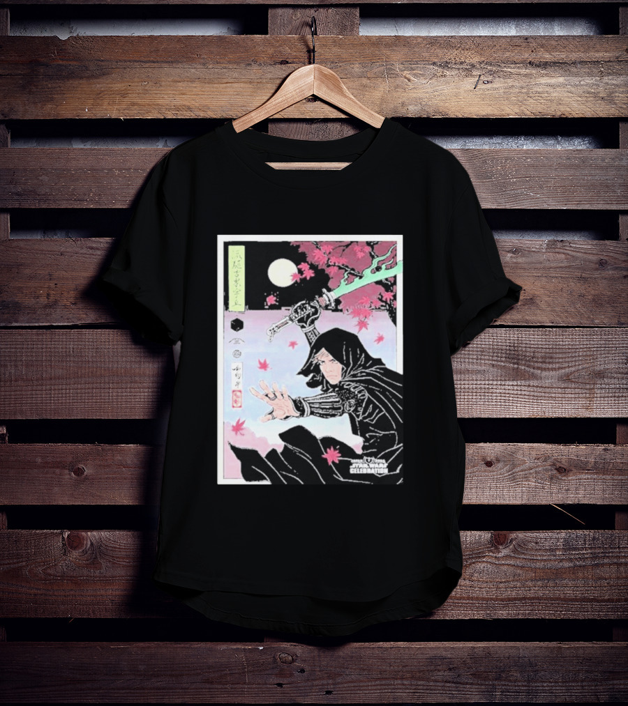 Star Wars Celebration Japan 2025 Luke Skywalker Samurai Art Final Reveal T-Shirt