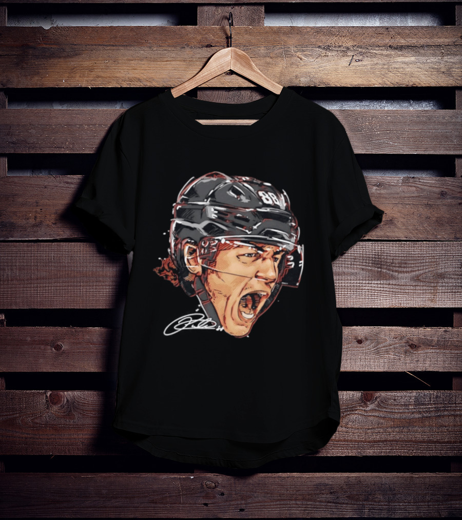 Patrick Kane Chicago Blackhawks NHL Hockey 88 Fierce Expression T-Shirt