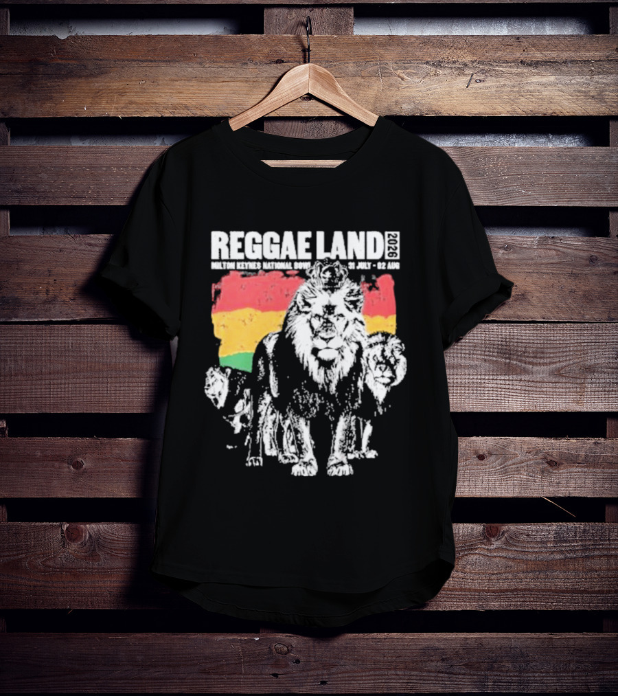 Reggae Land 2023 Lion Pride Wolverhampton 29 July 30 July T-Shirt