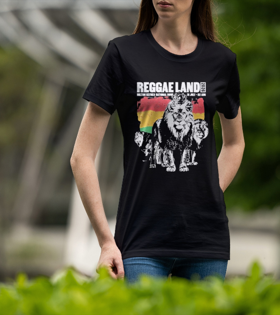Reggae Land 2023 Lion Pride Wolverhampton 29 July 30 July T-Shirt