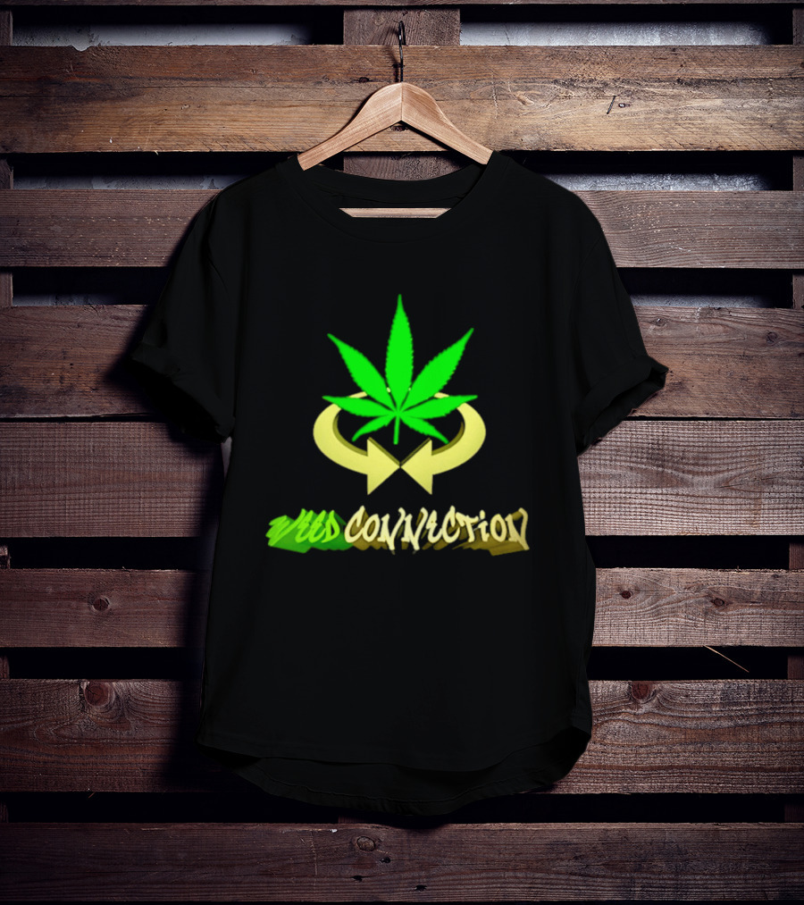 Cannabis Leaf Symbol Weed Connection T-Shirt