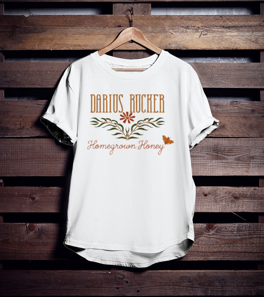 Darius Rucker Homegrown Honey Floral Country T-Shirt