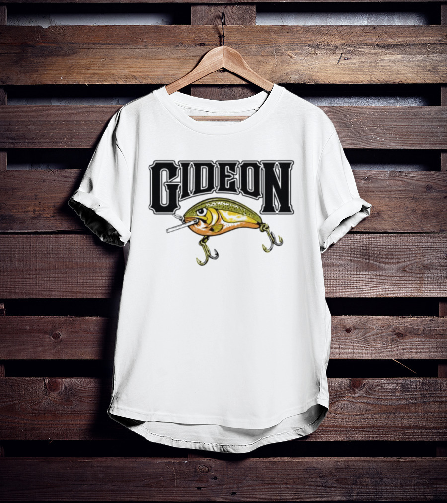 Gideon Fishing Lure Bite Down T-Shirt