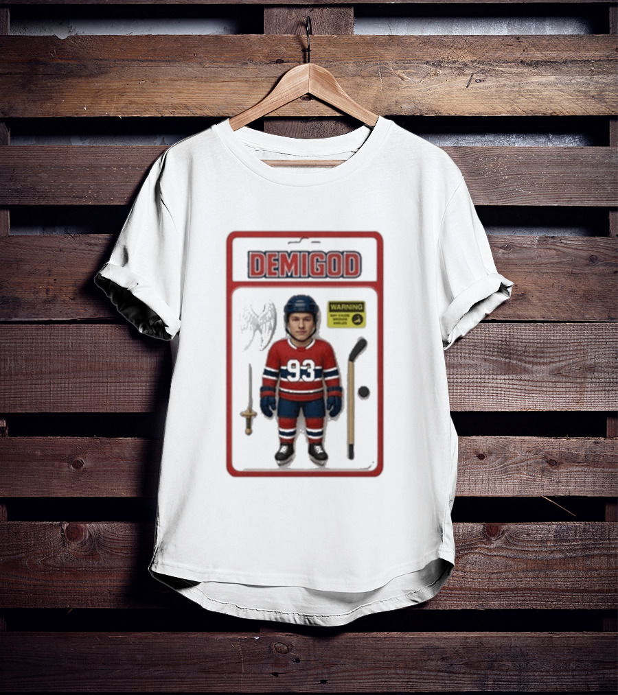 Demigod Warning Ivan Demidov 93 Montreal Canadiens T-Shirt
