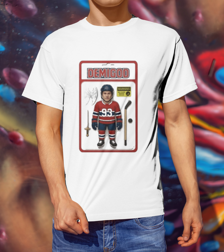 Demigod Warning Ivan Demidov 93 Montreal Canadiens T-Shirt