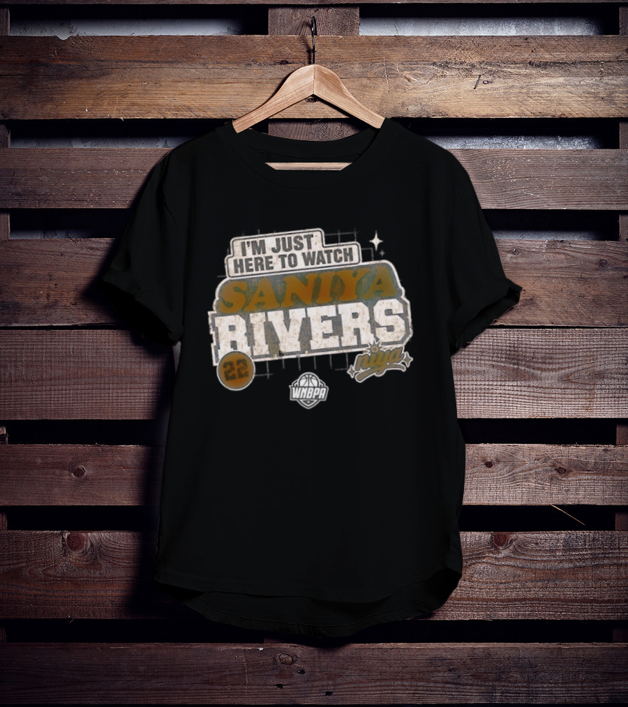 Saniya Rivers 22 Connecticut Sun WNBA Basketball Fans T-Shirt