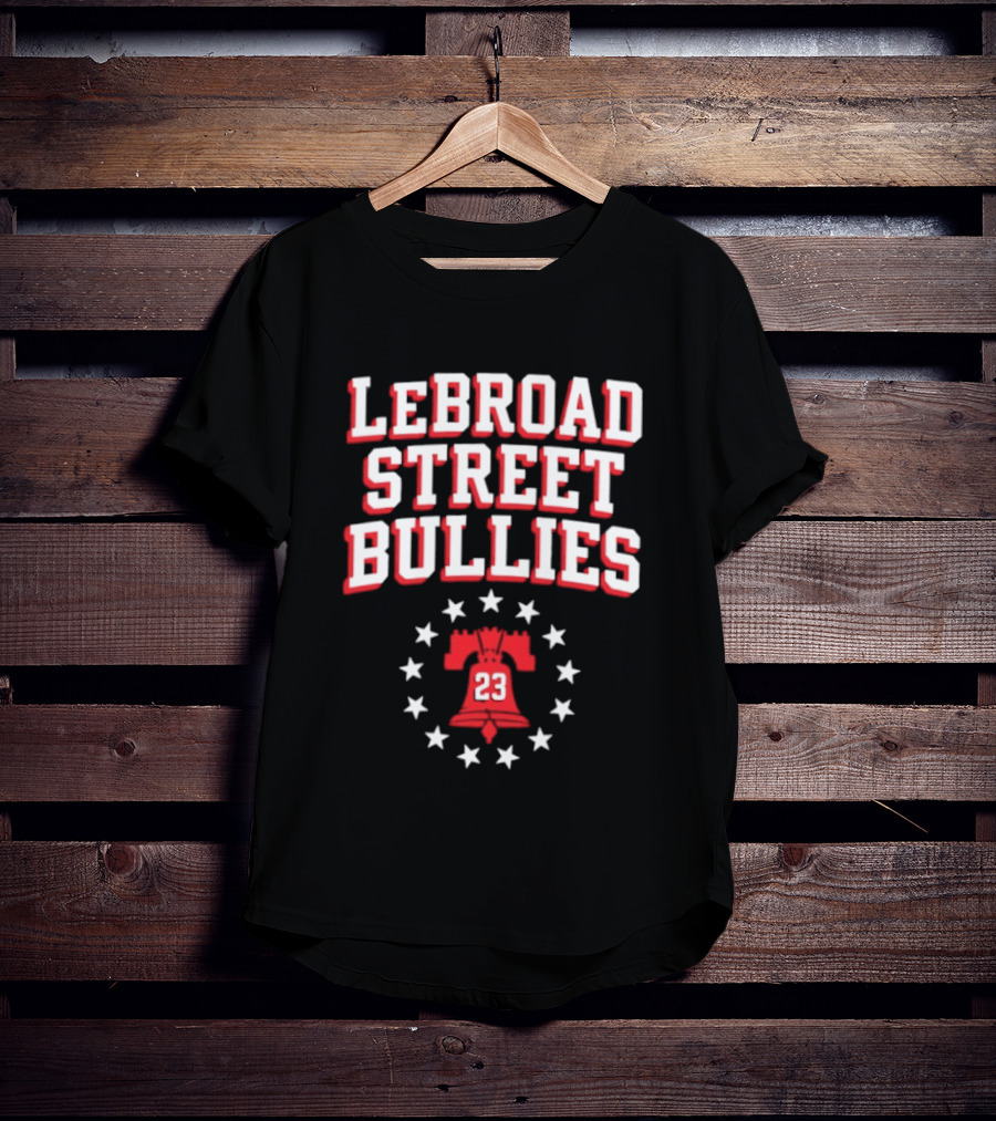 LeBroad Street Bullies 23 Liberty Bell Stars T-Shirt