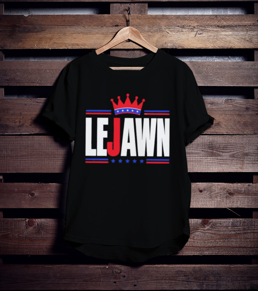 LeJawn King Crown LeBron James Philadelphia 76ers NBA 2026 T-Shirt