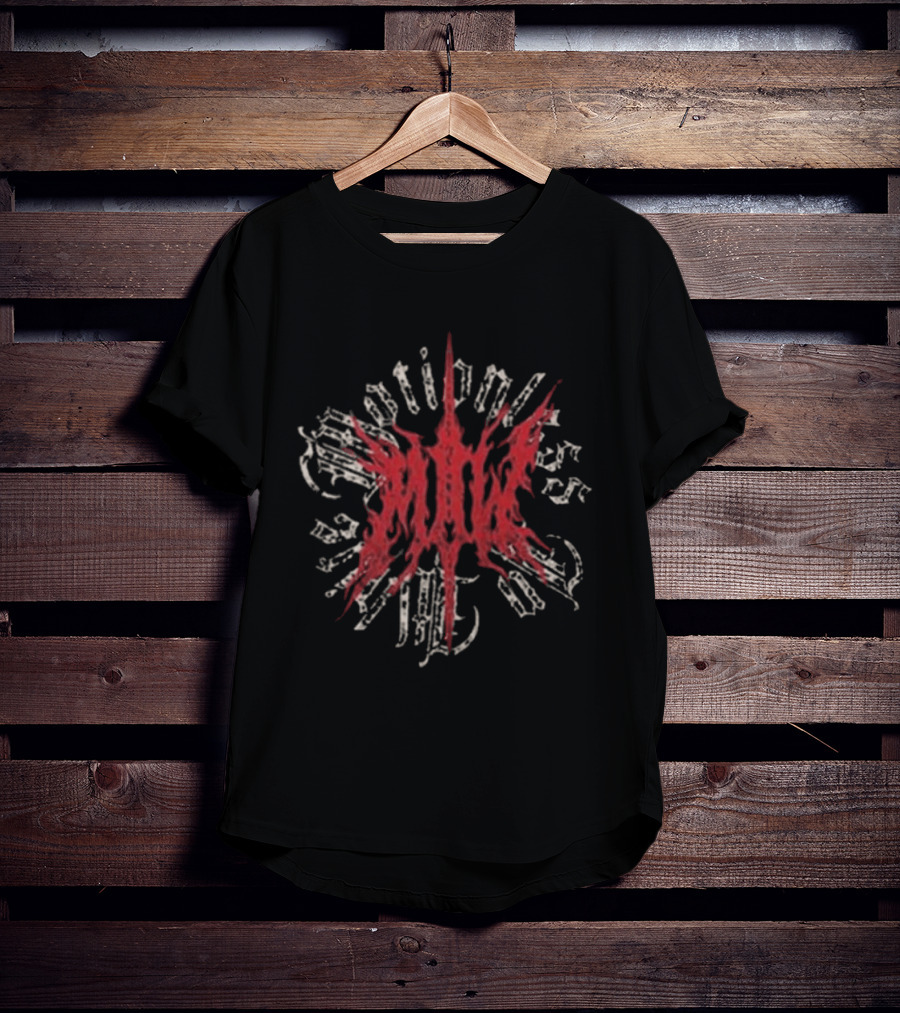 Motionless In White The Sweat And Blood Tour 2026 Dates Decades T-Shirt