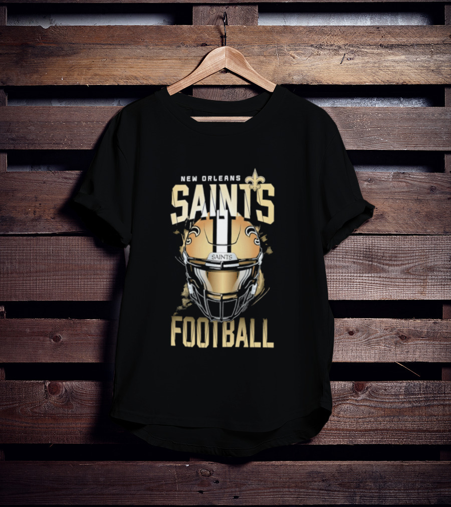 New Orleans Saints Football Helmet 2026 T-Shirt