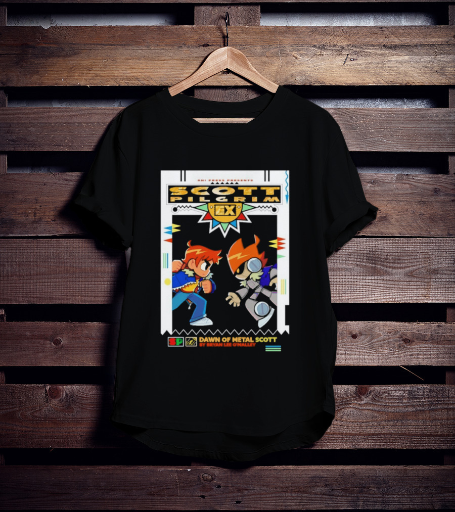 Scott Pilgrim Oni Press Bryan Lee O'Malley Damns Of Nega Scott T-Shirt
