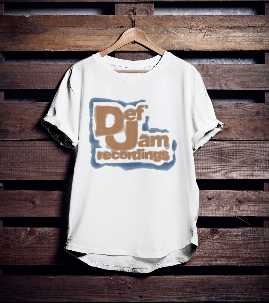 Def Jam Recordings Home Team Classic Music Branding T-Shirt