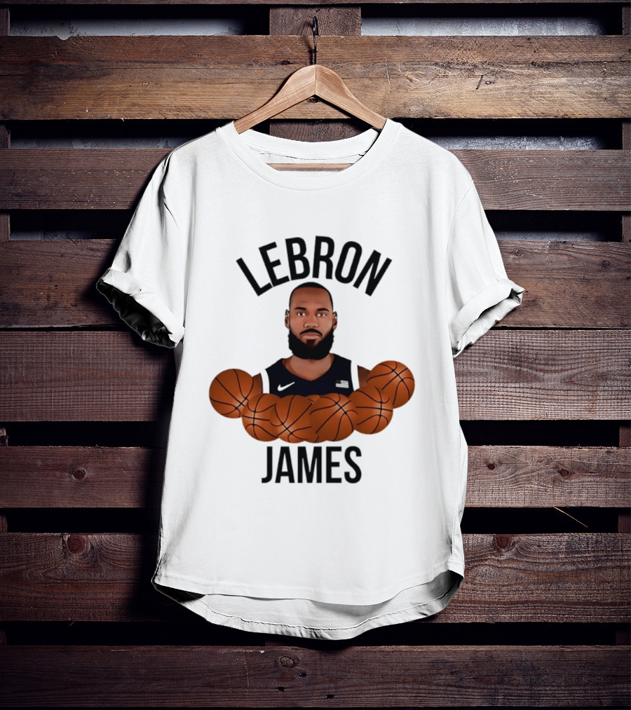 Lebron James Basketball Meme NBA Philadelphia 76ers T-Shirt