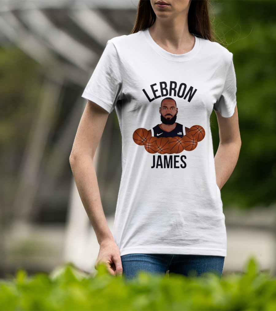 Lebron James Basketball Meme NBA Philadelphia 76ers T-Shirt