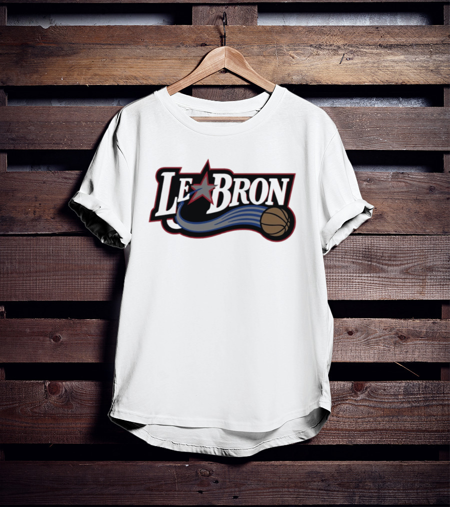 Lebron James Reimagined With Philadelphia 76ers NBA Basketball T-Shirt