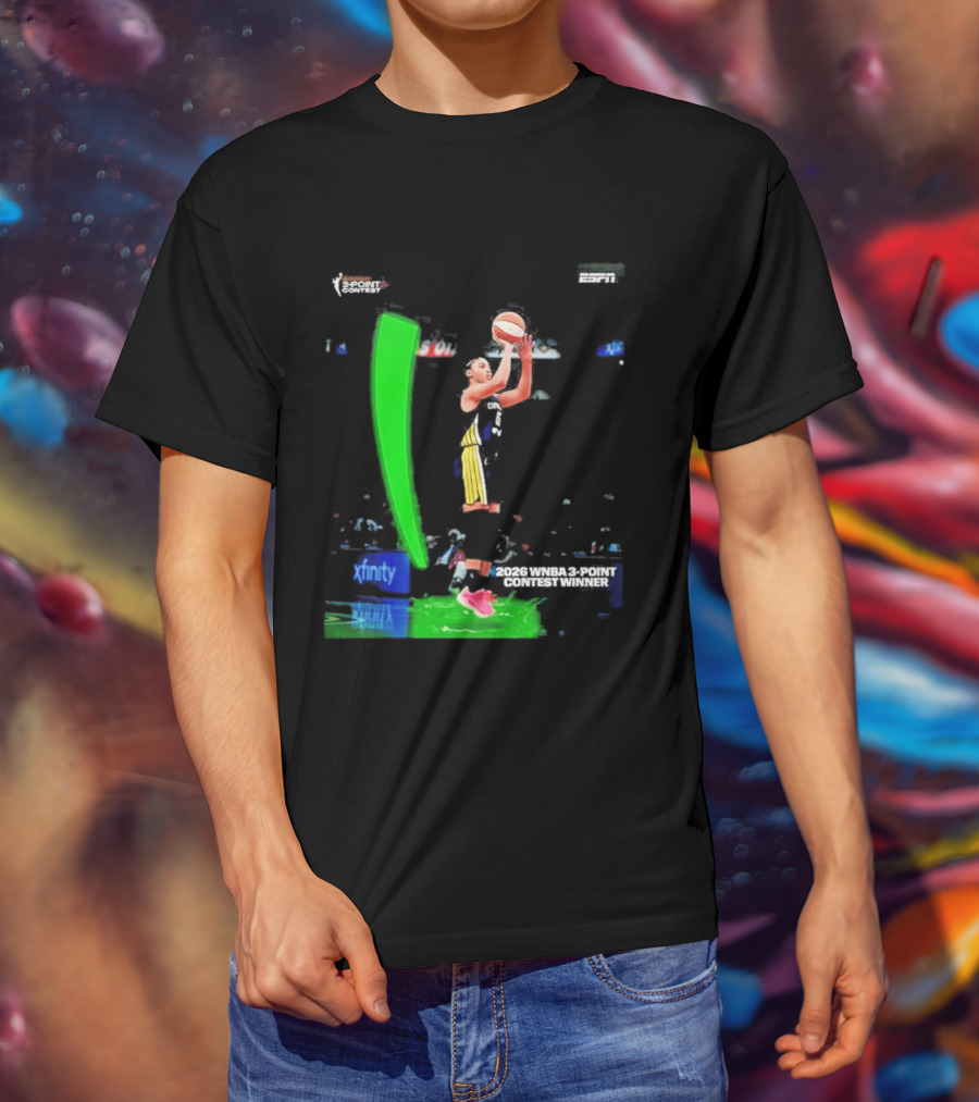 Azzi Fudd State Farm WNBA 3 Point Contest Winner 2026 Xfinity T-Shirt