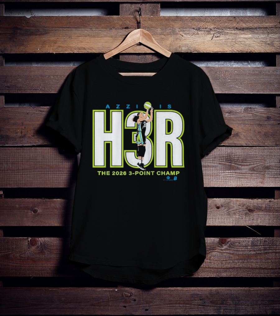 Azzi Is Her H3R The 2026 3 Point Champ T-Shirt