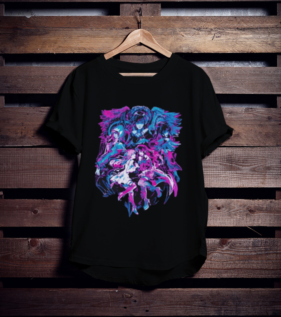 Final Fantasy XIV Rewritten Futures Characters Artwork Fantasy T-Shirt