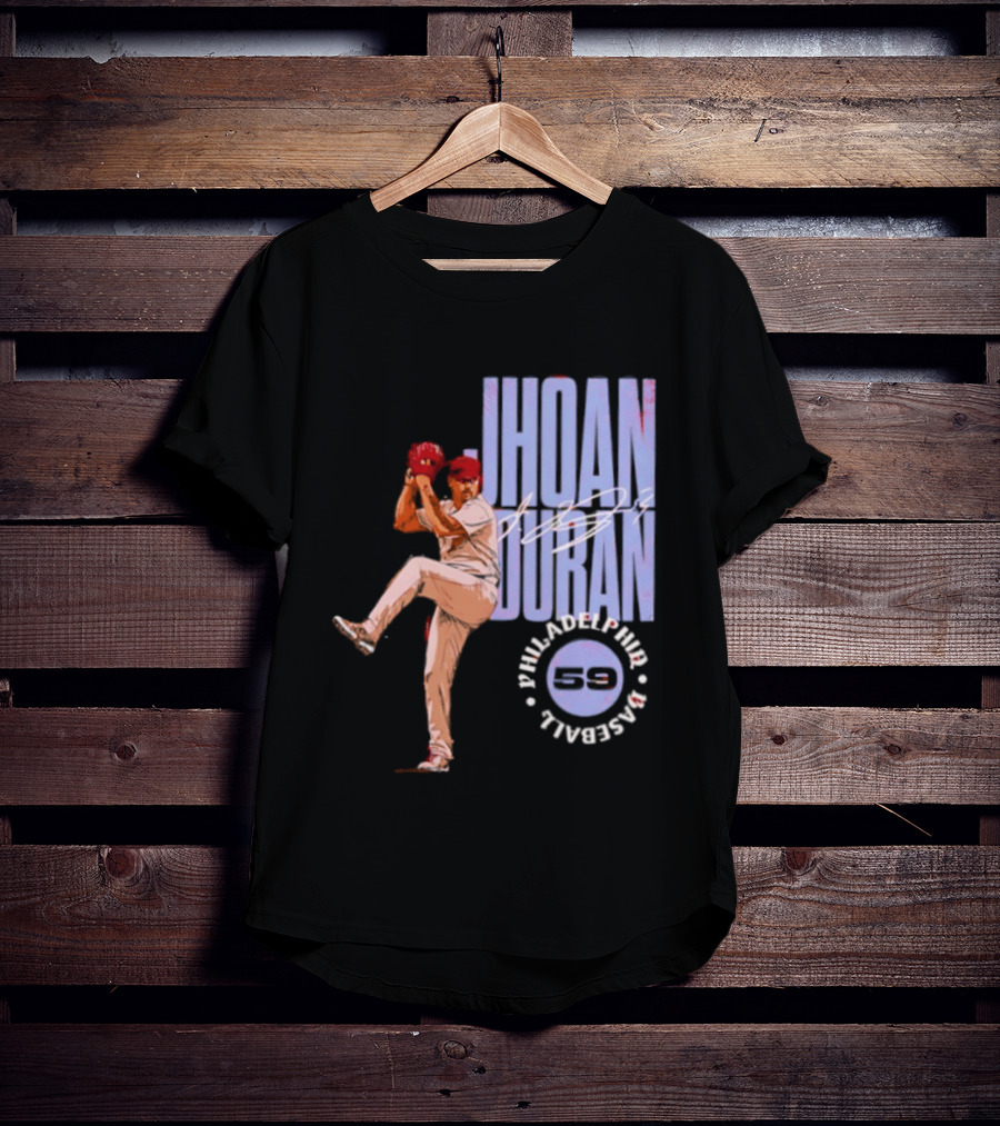 Jhoan Duran 59 Philadelphia Phillies MLB T-Shirt