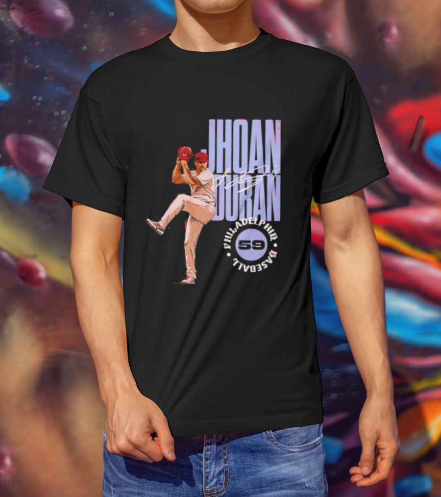 Jhoan Duran 59 Philadelphia Phillies MLB T-Shirt