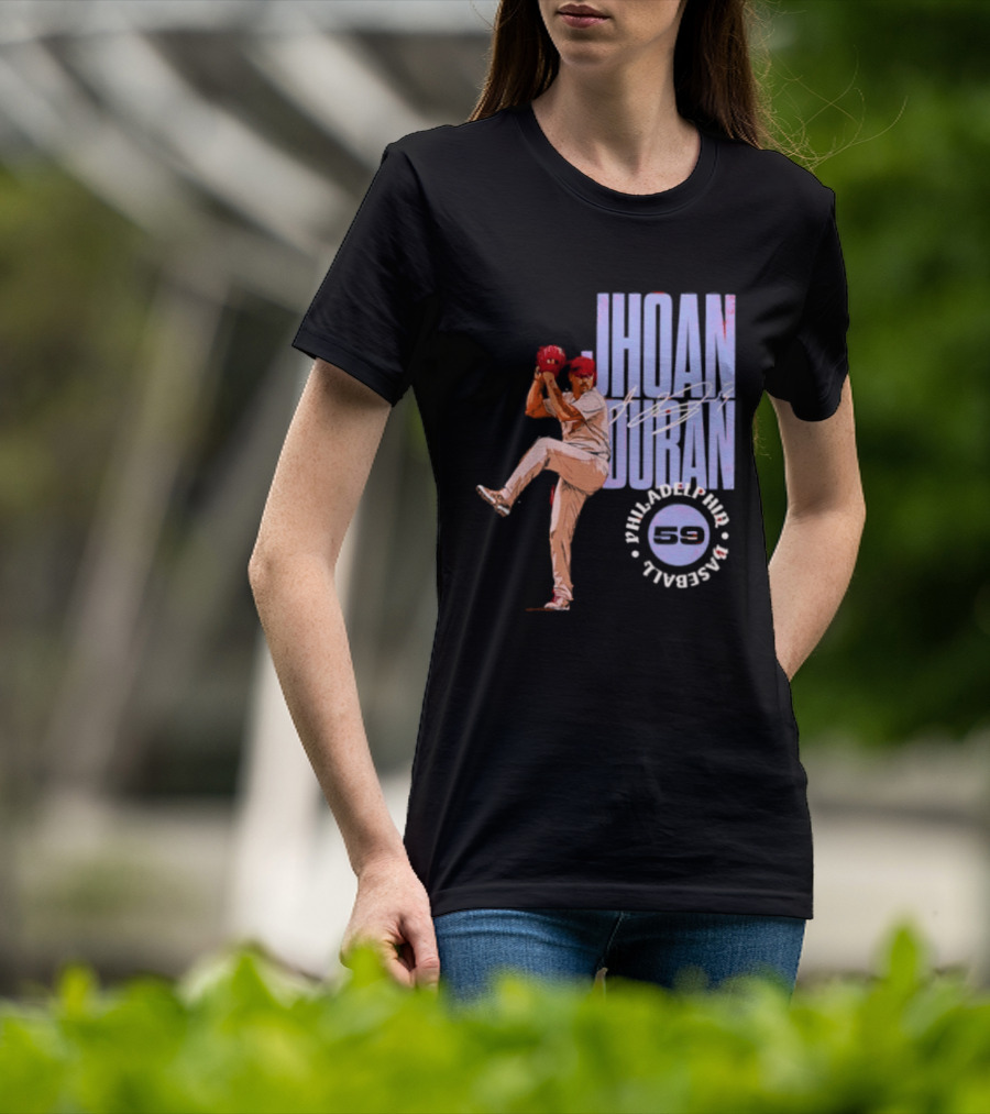 Jhoan Duran 59 Philadelphia Phillies MLB T-Shirt