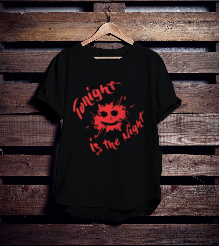 Tonight Is The Night Dexter He's Got Some Killer Rules 2 Sided Smiley Blood Splatter T-Shirt